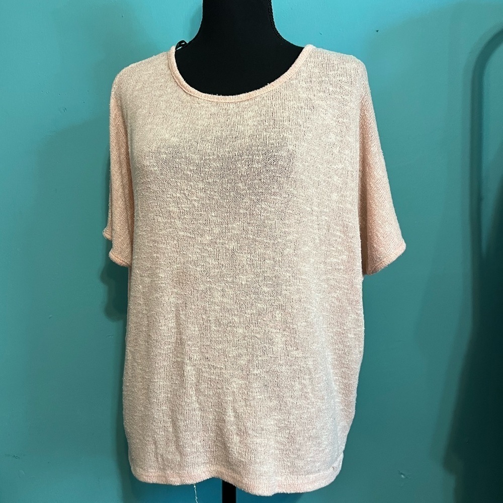#202 Baby Pink sweater blouse